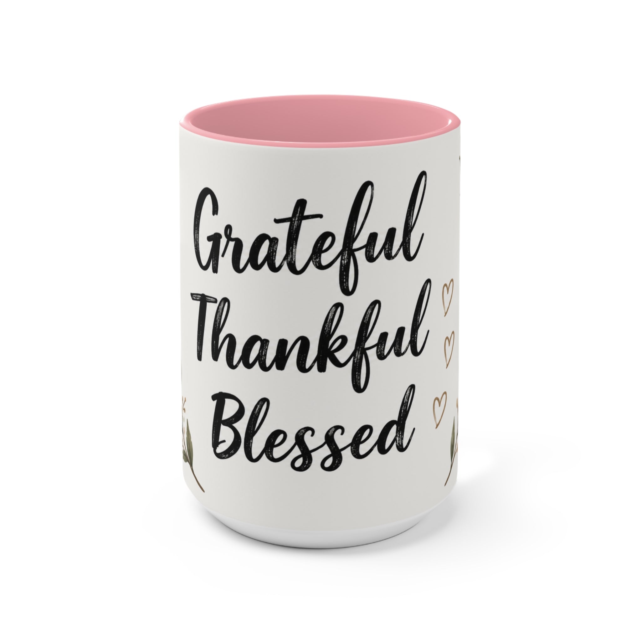Find Your Own Path Accent Mug — Inspirational Mountain Landscape Coffee Cup